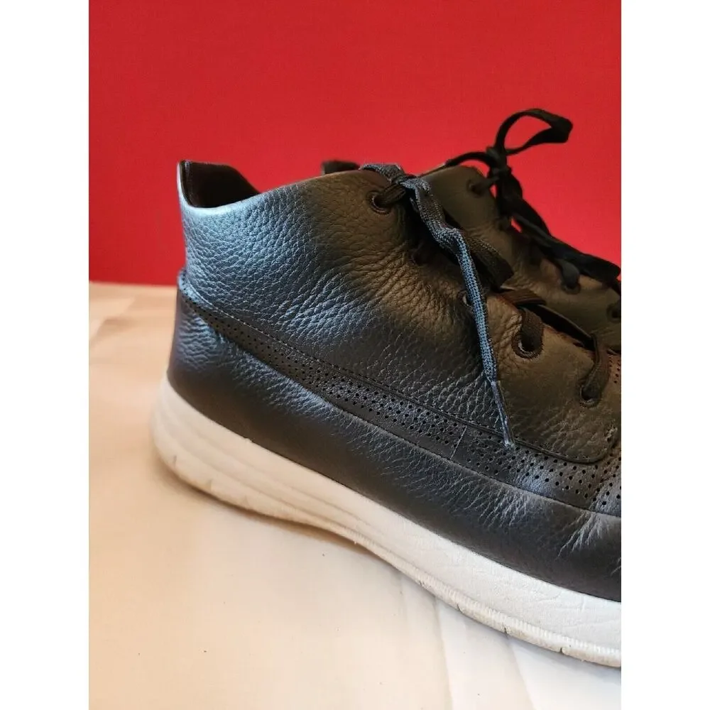 Fitflop Ankle boots mens Shoes Size 10 Black Leather Lace Up Hiking